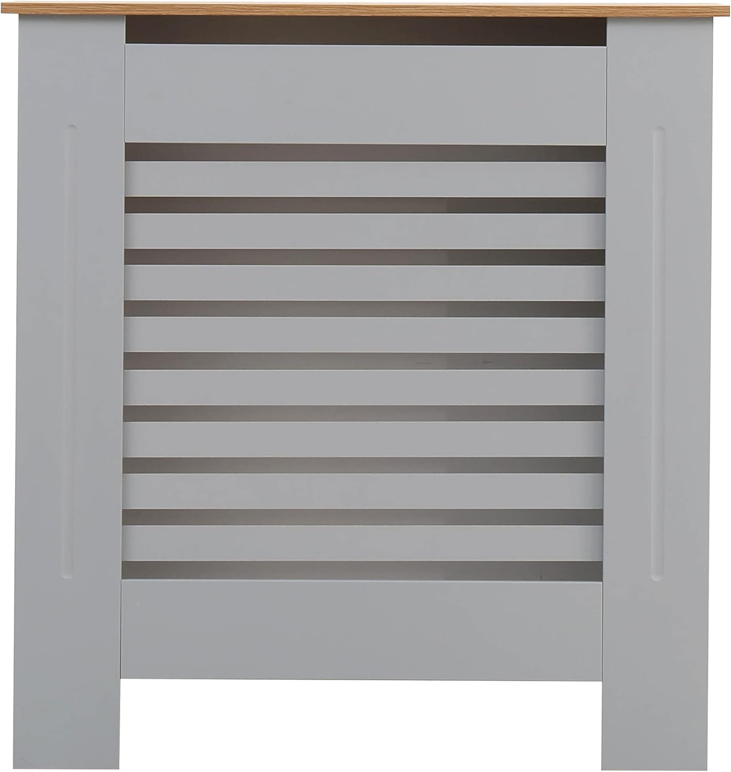 AVC Designs Kensington Radiator Cover Cabinet – Horizontal Slats, 5 Size Options & 5 Colours | Freestanding MDF, Custom Fit