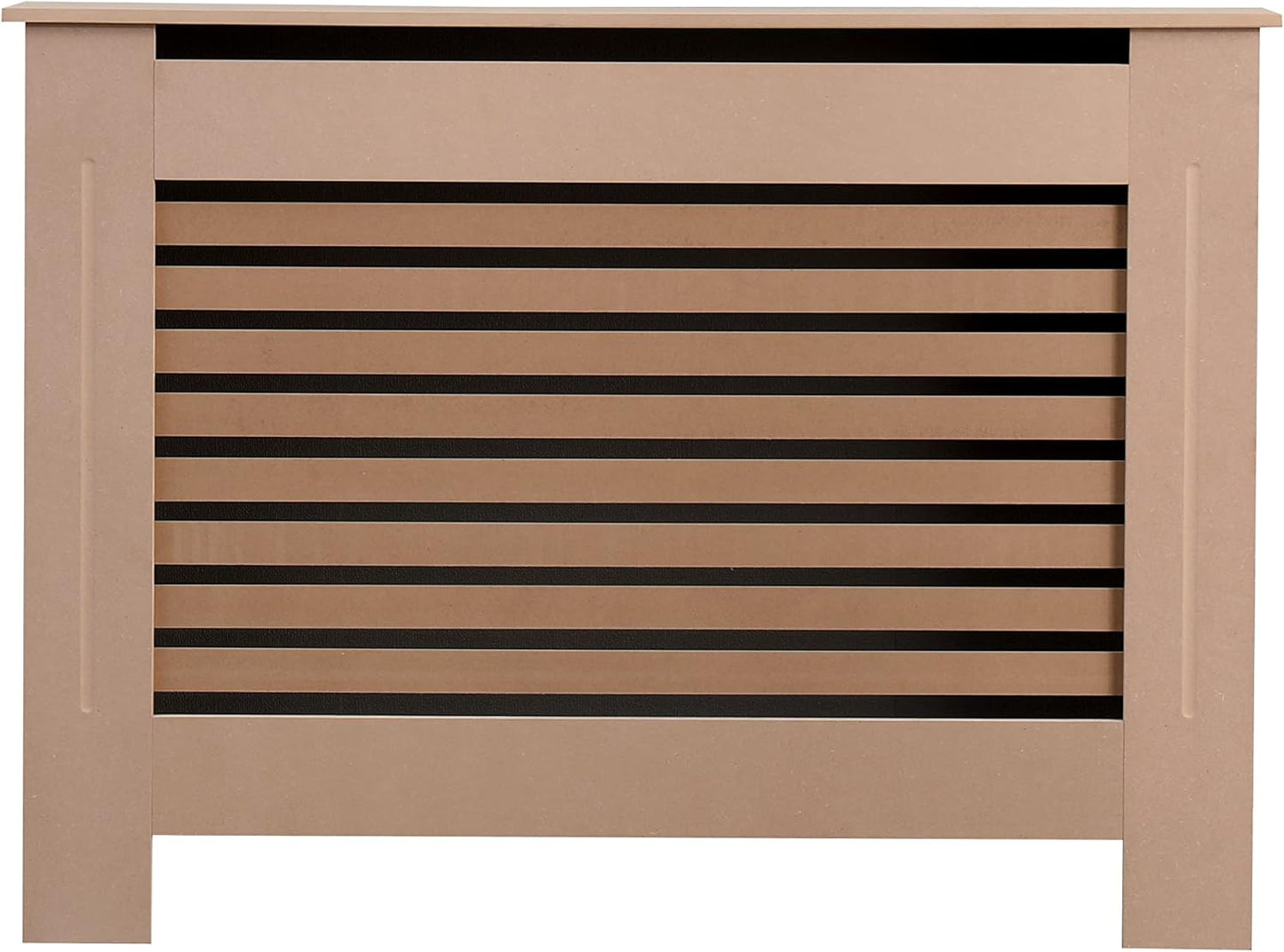AVC Designs Kensington Radiator Cover Cabinet – Horizontal Slats, 5 Size Options & 5 Colours | Freestanding MDF, Custom Fit