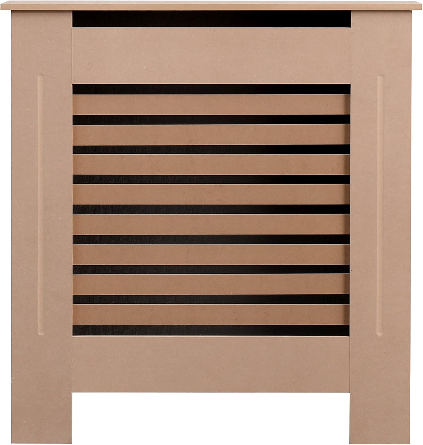 AVC Designs Kensington Radiator Cover Cabinet – Horizontal Slats, 5 Size Options & 5 Colours | Freestanding MDF, Custom Fit