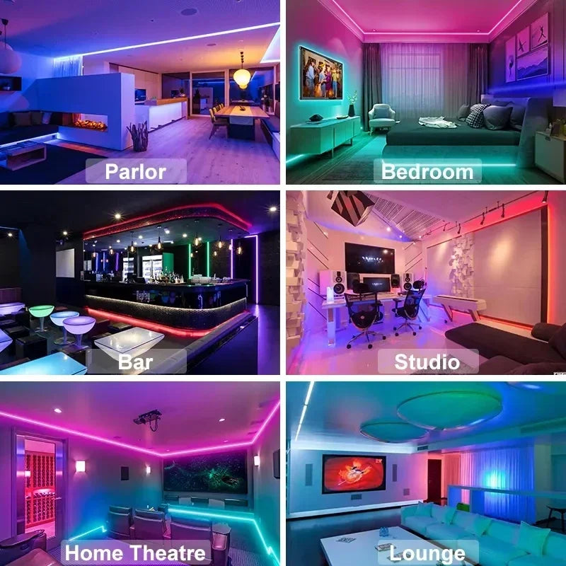 Bargain USB LED Strip Light – RGB Color with Remote / WIFI / Bluetooth or APP Control | Flexible Tape