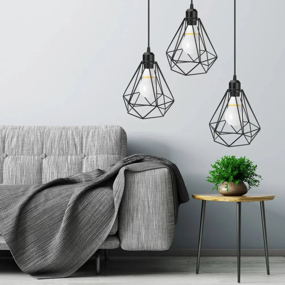 Vintage / Industrial Style Geometric  Metal Lamp Shade Lampshade