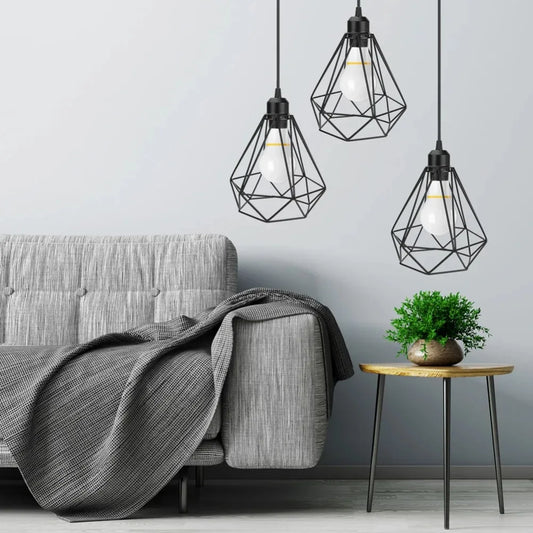 Vintage / Industrial Style Geometric  Metal Lamp Shade Lampshade