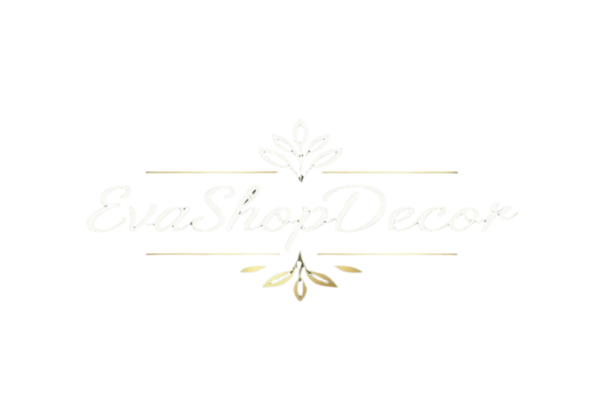 Decorative logo with gold elements on a white background